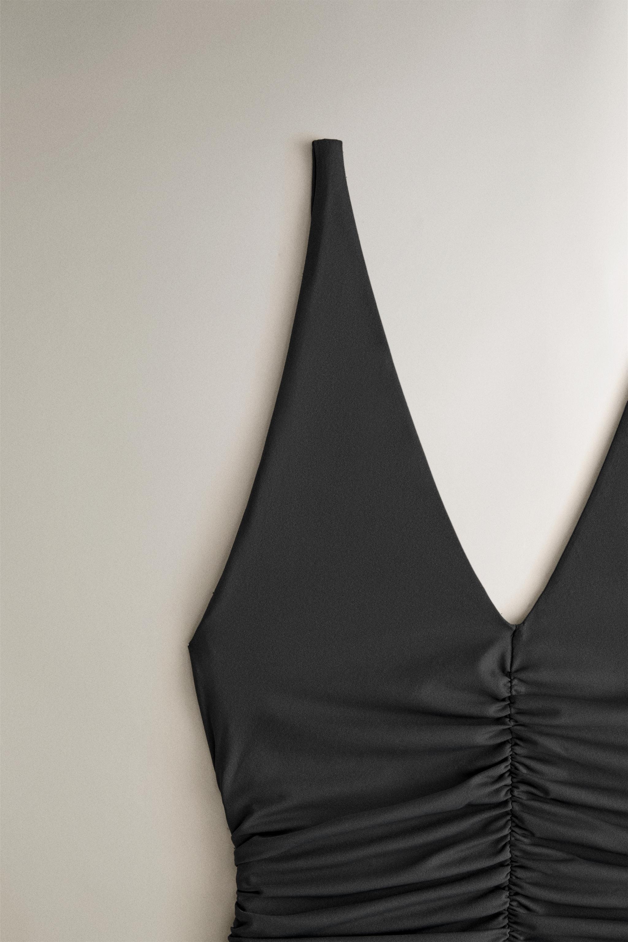 GATHERED BEACH SWIMSUIT